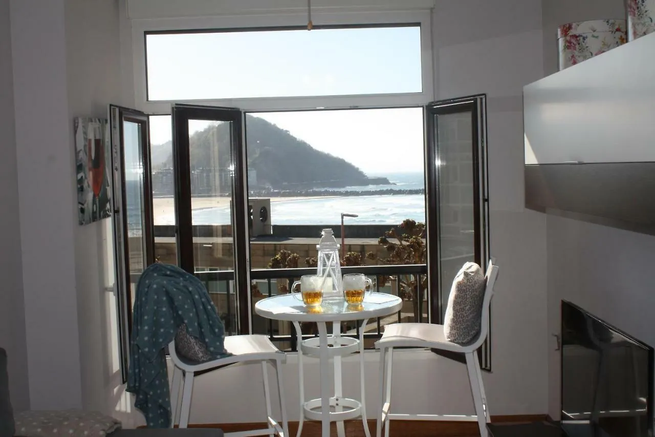 דירות סן סבסטיאן Playa Zurriola Vistas Al Mar